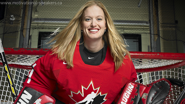 Womens Olympic Hockey, Speaker Sami Jo Small