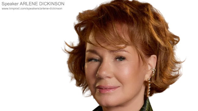 Dragon, Speaker & Entrepreneur Arlene Dickinson