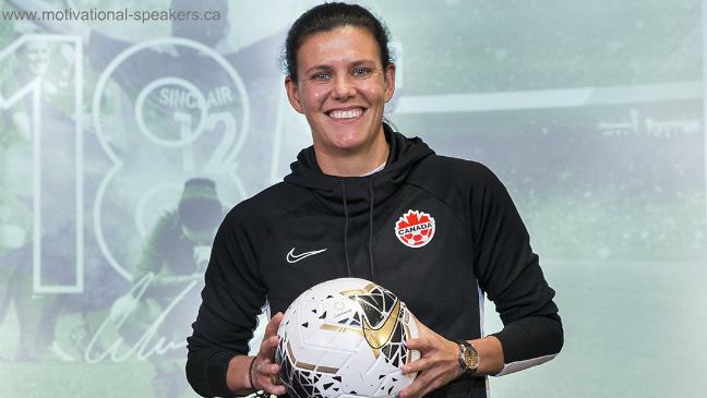 Soccer Speaker Christine Sinclair