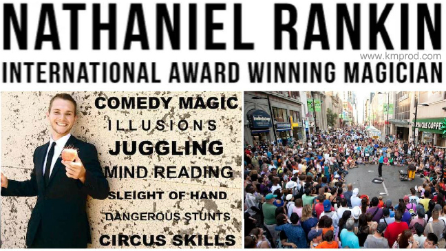 Corporate Magician & Illusionist Nathaniel Rankin